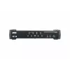 ATEN 4-Port USB 3.0 4K DisplayPort MST KVMP Switch, 4096 x 2160 Pixel, 4K Ultra HD, 4,89 W, Schwarz