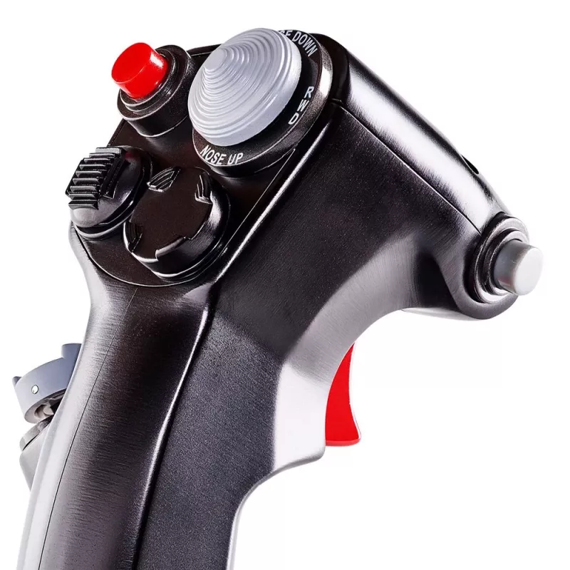 Thrustmaster 2960848 Gaming-Controller Schwarz, Rot, Weiß Flugsimulator Analog PC