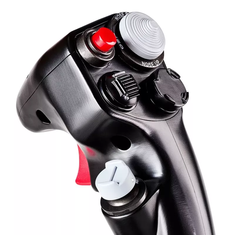 Thrustmaster 2960848 Gaming-Controller Schwarz, Rot, Weiß Flugsimulator Analog PC