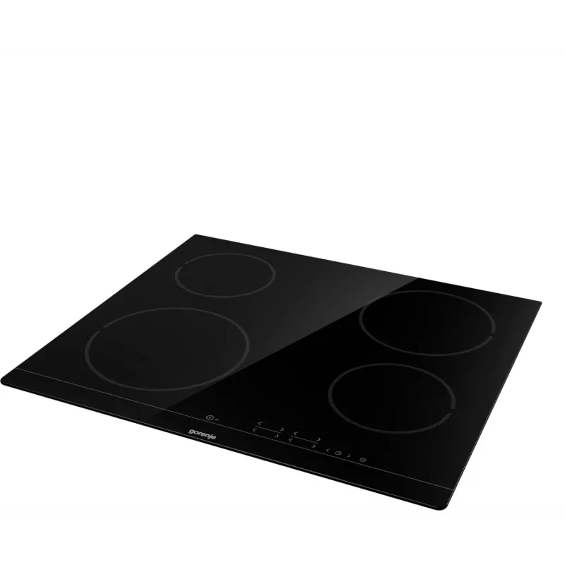 Einbau-Keramikkochfeld Gorenje ECT641BSC, 60 cm, 4 Zonen, Touch-Steuerung, schwarz