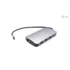 Docking Station i-tec Metal USB-C Travel Nano Dock HDMI/VGA mit LAN + Power Delivery 100 W