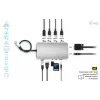 Docking Station i-tec Metal USB-C Travel Nano Dock HDMI/VGA mit LAN + Power Delivery 100 W
