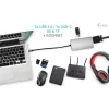 Docking Station i-tec Metal USB-C Travel Nano Dock HDMI/VGA mit LAN + Power Delivery 100 W