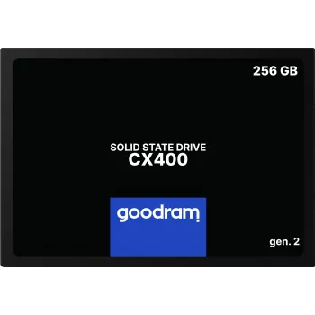 SSD 2,5 Zoll SATA III Goodram SSDPR-CX400-256-G2 256 GB, 550 MB/s Lesen, 480 MB/s Schreiben