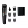 Multigroom-Trimmer Philips MG3720/15 7-in-1 — 7 Aufsteckkämme, Edelstahlklingen, 60 Min. Laufzeit, NiMH-Akku, Schwarz