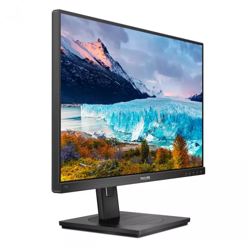 Philips S Line 242S1AE/00 Computer Monitor 60,5 cm (23,8 Zoll) 1920 x 1080 Pixel Full HD LED Schwarz