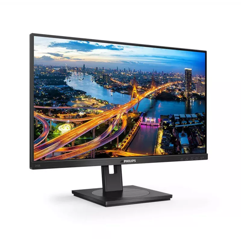 Philips B Line 245B1/00 Computer Monitor 60,5 cm (23,8 Zoll) 2560 x 1440 Pixel Quad HD LED Schwarz