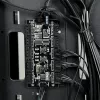 PC-Gehäuse IBOX Chiron ZH68 Gaming, ATX Midi-Tower, EATX-Support, schwarz, Seitenfenster, Beleuchtung