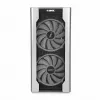 PC-Gehäuse IBOX Chiron ZH68 Gaming, ATX Midi-Tower, EATX-Support, schwarz, Seitenfenster, Beleuchtung
