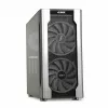 PC-Gehäuse IBOX Chiron ZH68 Gaming, ATX Midi-Tower, EATX-Support, schwarz, Seitenfenster, Beleuchtung