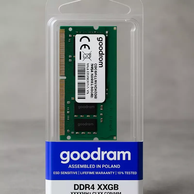 Laptop DDR4 SO‑DIMM Speicher GOODRAM 16GB 3200MHz 260‑pin 1,2V CAS22 ungepuffert