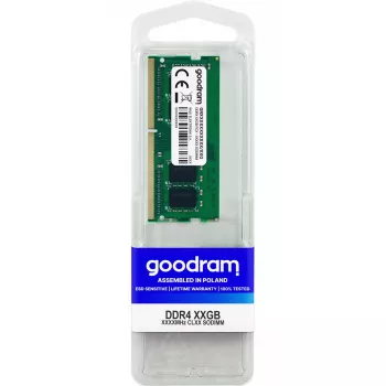 Laptop DDR4 SO‑DIMM Speicher GOODRAM 16GB 3200MHz 260‑pin 1,2V CAS22 ungepuffert
