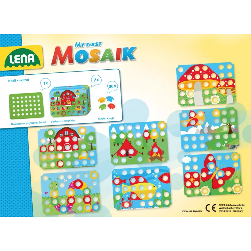 Mosaik Set Lena Mein erstes Mosaik Natur