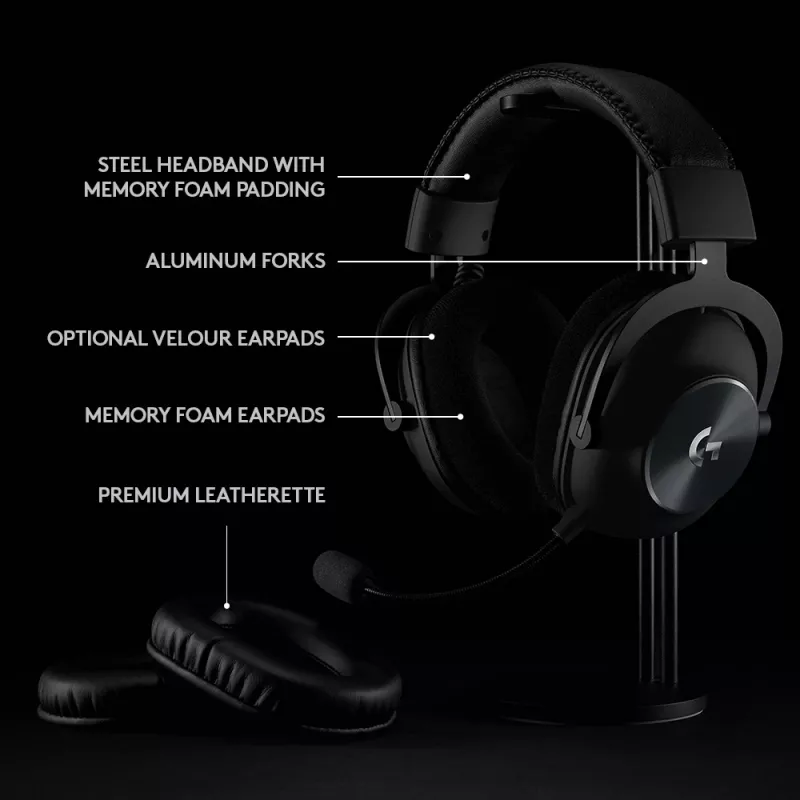 LOGITECH Pro X Wireless Lightspeed Gaming Headset Schwarz von LOGITECH bei DistriNode Südafrika kaufen. Preis, Lagerbestand, Modell 981-000907 und Produkt… vergleichen.