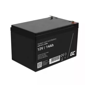 Wiederaufladbare AGM-versiegelte Blei-Säure-Batterie Grün Cell AGM08 12 V 14000 mAh, 98×151×95 mm, 3,45 kg