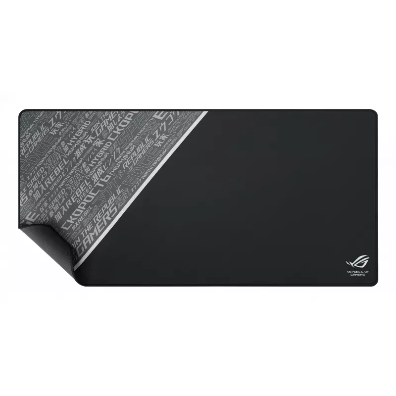 ASUS ROG Sheath BLK LTD Gaming-Mauspad Schwarz, Grau, Weiß