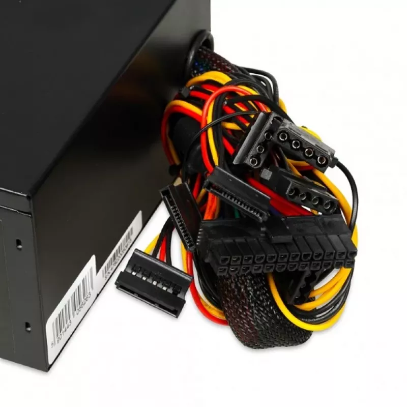 Netzteil IBOX iBox Aurora 500 W 20+4 Pin ATX, 140-mm-Lüfter, weiß