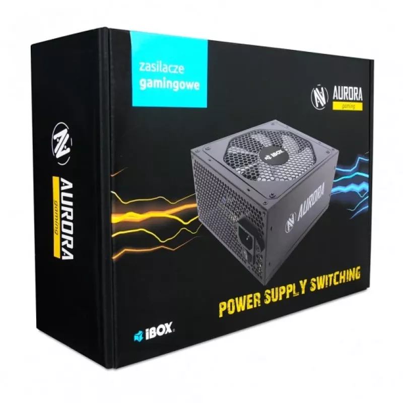 Netzteil iBox iBox Aurora 700 W, versiegelte Blei-Säure VRLA, 230 V, passive Kühlung, Tower 150×140×85 mm