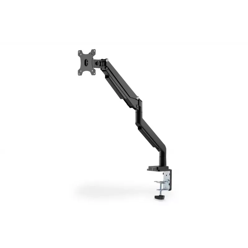 DIGITUS Universal Single Monitor Mount Gas Spring Clamp 17-32in 9kg