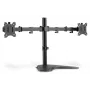 DIGITUS Universal Dual Monitor Stand 17–32 Zoll 2x 8 kg (max.) Schwarz