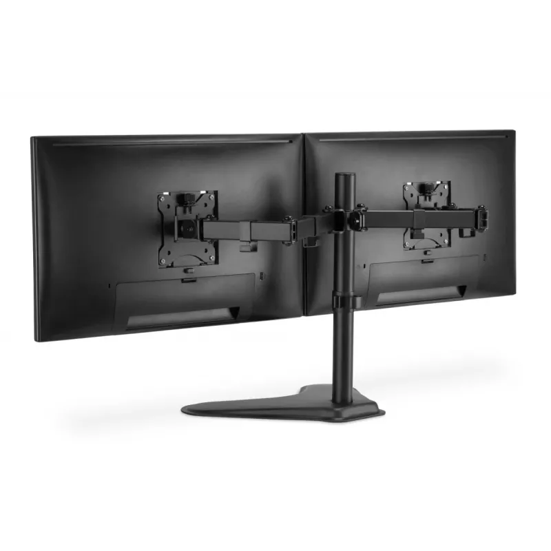 DIGITUS Universal Dual Monitor Stand 17–32 Zoll 2x 8 kg (max.) Schwarz