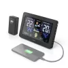 Batteriebetriebene Wetterstation Hama Premium Black 00186380