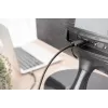 DIGITUS USB-C - HDMI Adapter, 2m 4K/30Hz, schwarz, Metallgehäuse