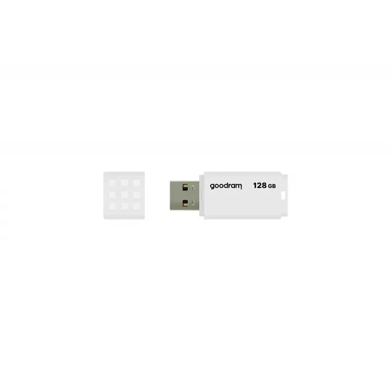 USB-Stick GOODRAM UME2 128 GB USB 2.0 Typ-A, weiß, 20 MB/s Lesen, 5 MB/s Schreiben