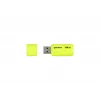 USB-Stick GOODRAM UME2 128 GB USB 2.0 Typ-A, gelb, 21×51 mm