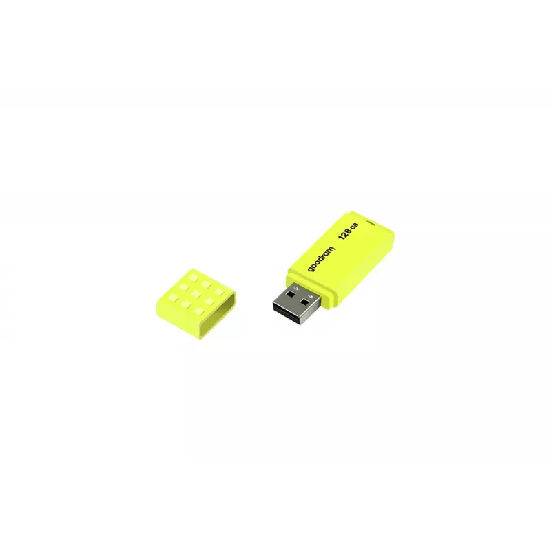 USB-Stick GOODRAM UME2 128 GB USB 2.0 Typ-A, gelb, 21×51 mm