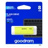 USB-Stick GOODRAM UME2 8 GB USB 2.0 Typ-A, gelb, Kappendesign