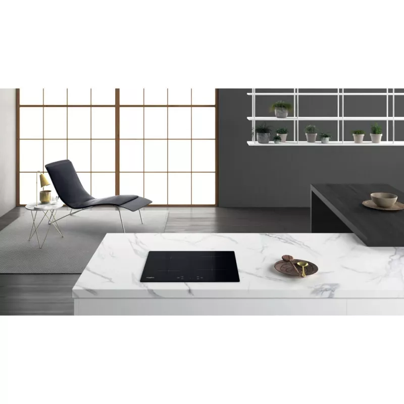 Whirlpool WS Q4860 NE Schwarz Einbau 60 cm Induktionskochfeld 4 Kochzone(n)