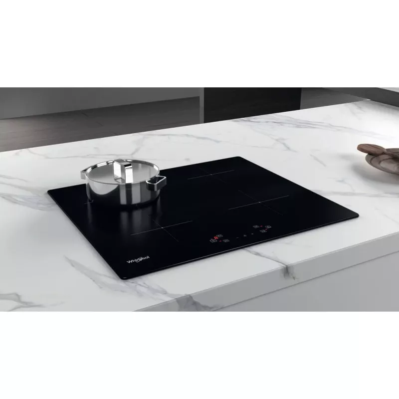 Whirlpool WS Q4860 NE Schwarz Einbau 60 cm Induktionskochfeld 4 Kochzone(n)