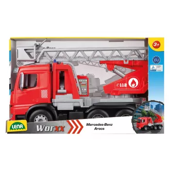 Lena Worxx Feuerwehrwagen mit Leiter Arocs