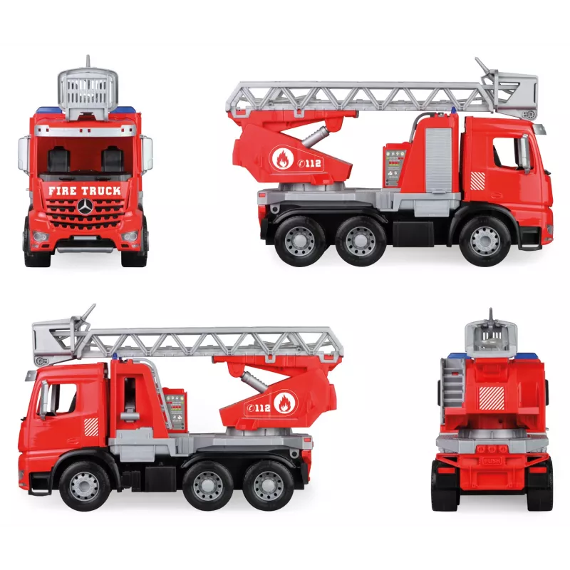 Lena Worxx Feuerwehrwagen mit Leiter Arocs