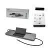 i-tec Metall USB-C Ergonomische 4K 3x Display Dockingstation + Power Delivery 85 W