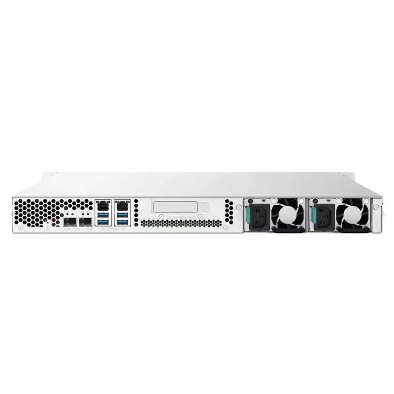QNAP TS-432PXU-RP NAS Rack (1U) Annapurna Labs Alpine AL-324 2 GB DDR4 0 TB Schwarz