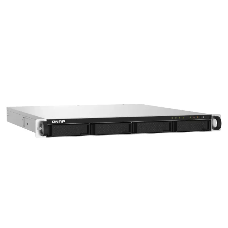 QNAP TS-432PXU-RP NAS Rack (1U) Annapurna Labs Alpine AL-324 2 GB DDR4 0 TB Schwarz