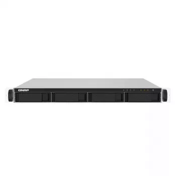 QNAP TS-432PXU NAS Rack (1U) Annapurna Labs Alpine AL-324 2 GB DDR4 0 TB QNAP Turbo System Schwarz