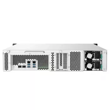 QNAP TS-832PXU-RP NAS Rack (2U) Annapurna Labs AL324 4 GB DDR4 0 TB QNAP Turbo System Schwarz
