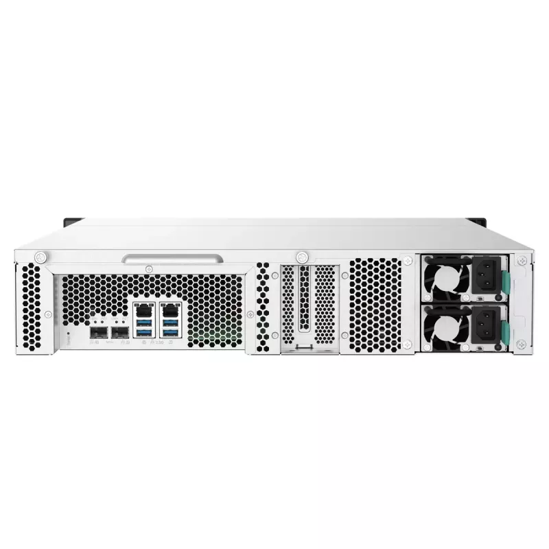 QNAP TS-832PXU-RP NAS Rack (2U) Annapurna Labs AL324 4 GB DDR4 0 TB QNAP Turbo System Schwarz