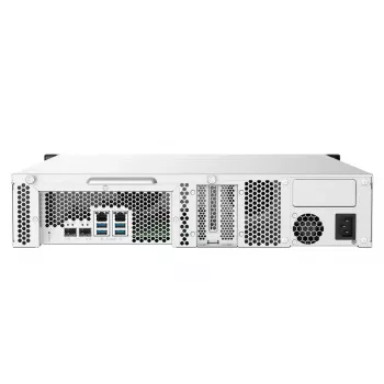 QNAP TS-832PXU NAS Rack (2U) Annapurna Labs AL324 4 GB DDR4 0 TB QNAP Turbo System Aluminium, Schwarz