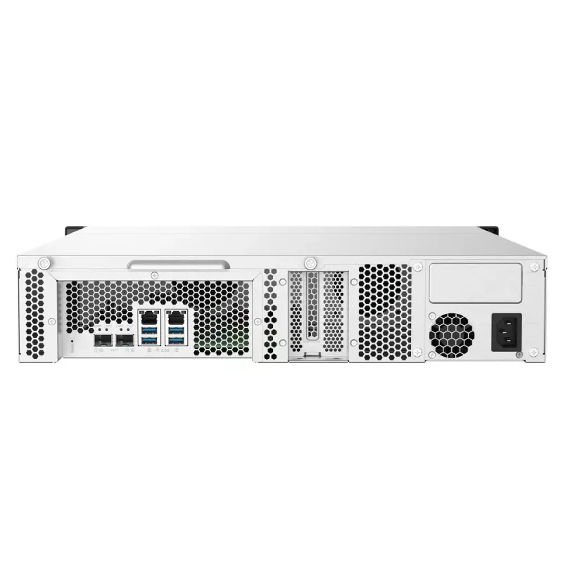 QNAP TS-832PXU NAS Rack (2U) Annapurna Labs AL324 4 GB DDR4 0 TB QNAP Turbo System Aluminium, Schwarz