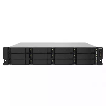 QNAP TS-1232PXU-RP NAS Rack (2U) Annapurna Labs AL324 4 GB DDR4 0 TB QNAP QTS Schwarz