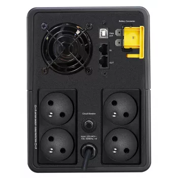 APC Back-UPS, 2200VA, Tower, 230V, 4x CEE 7/5 French Schuko-Steckdosen, AVR