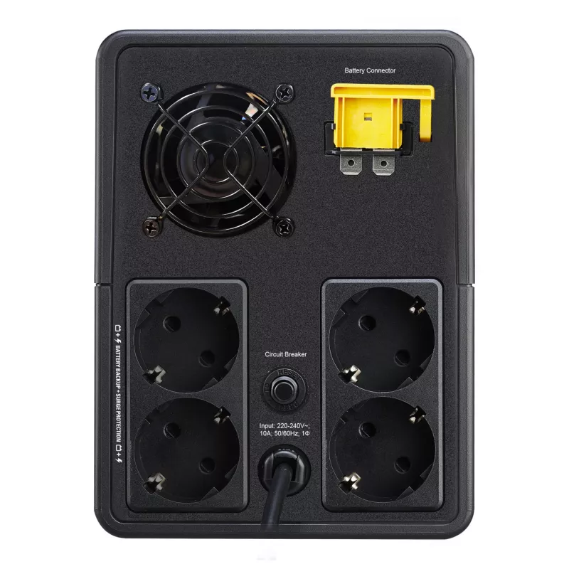 APC Easy UPS unterbrechungsfreie Stromversorgung (USV) Line-Interactive 2,2 kVA 1200 W 4 AC-Ausgänge