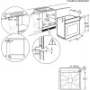 Electrolux EOF3H40X 2790 W Schwarz, Edelstahl