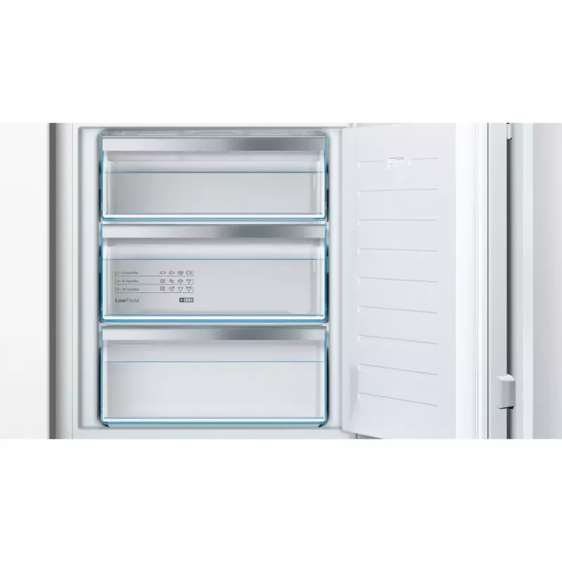 Einbau-Gefrierschrank Bosch Serie 6 GIV11AFE0 — 72 l, Touch-Bedienung, LED-Display, Türanschlag wechselbar, 36 dB