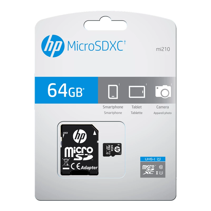 HP SDU64GBXC10HP-EF memory card 64 GB MicroSDXC UHS-I Class 10