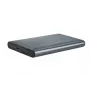 GEMBIRD USB 3.1 2,5 inch SATA HDD-Gehäuse mit Typ-C-Anschluss, gebürstetes Aluminium - Grau